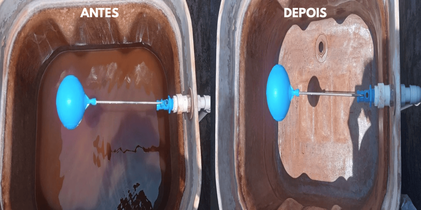Limpeza de caixa d'água